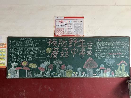 洞口縣茶場黌舍開展預(yù)防野生蘑菇中毒宣教安全教育