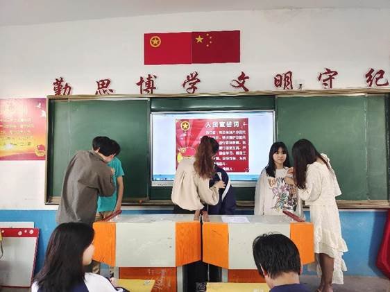 薪火相傳——記金稱市鎮(zhèn)中學2022年入團儀式