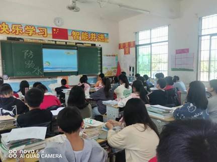 邵陽縣下花橋鎮(zhèn)雙江中學(xué)開展防溺水安全宣傳教育