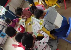 新寧縣清江橋鄉(xiāng)中間幼兒園開展風(fēng)箏舞春意——巧手繪風(fēng)箏教育運(yùn)動(dòng)