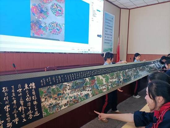 非遺進(jìn)校園   剪紙傳技藝