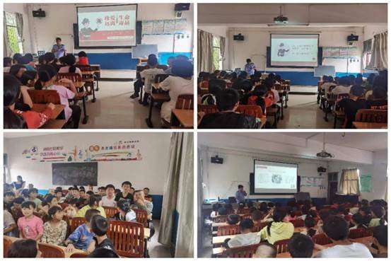 禁毒宣傳進校園    幸福健康你我他