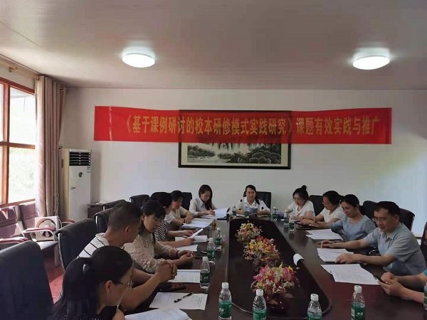 洞口課題研究促成長(zhǎng) 成果推廣帶校本