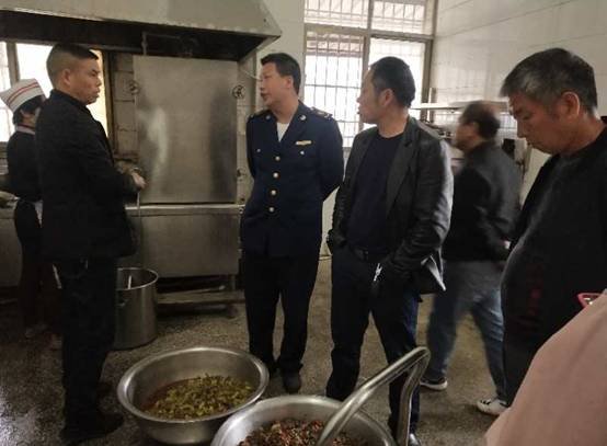 關于檢查霞塘云各中小學黌舍食品安全工作