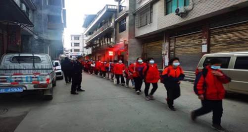 洞口縣山門鎮(zhèn)中學筑牢防疫屏障​保駕師生安全