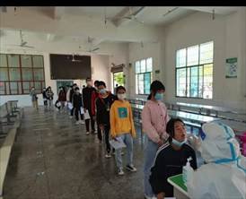 v抗疫勝利復學在即、我們在舉措   ——湖南邵陽新寧白沙中學