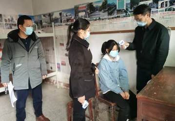 疫情防控，重任在肩——山門(mén)鎮(zhèn)橫溪中學(xué)開(kāi)展疫情演練