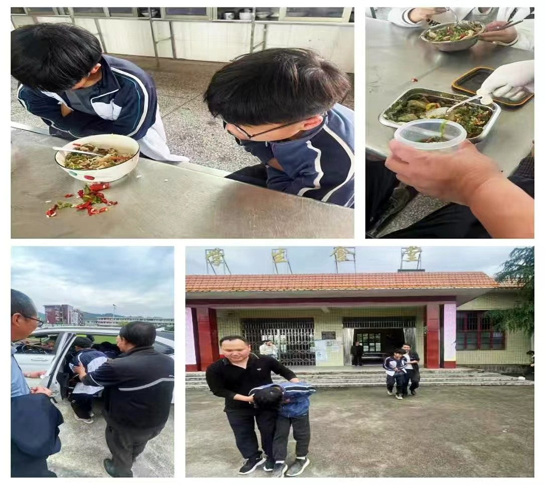 萬塘鄉(xiāng)中心學(xué)校開展學(xué)生食物中毒演練