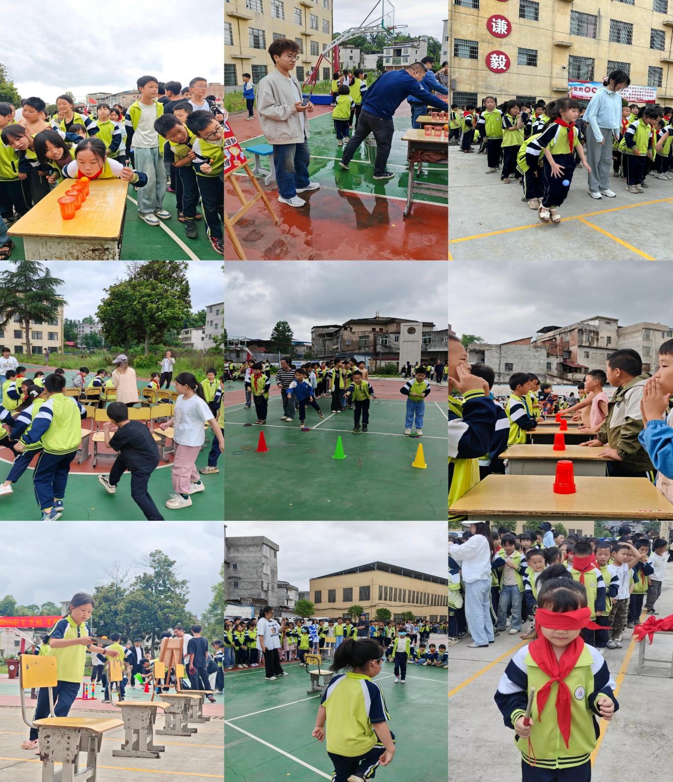 邵陽(yáng)縣蔡橋鄉(xiāng)中心完小舉辦 “‘自’‘游’成長(zhǎng)，‘戲’趣童年”六一活動(dòng)