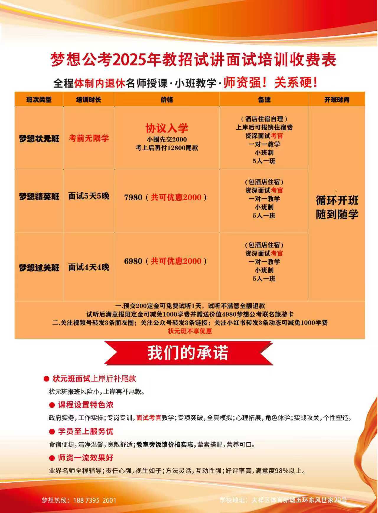 北塔區(qū)2025年事業(yè)單位人才引進(jìn)面試班盛大開(kāi)班，夢(mèng)想公考雙名師帶你逆襲成“公”！